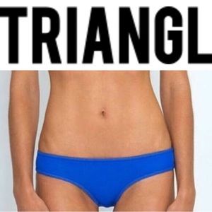 Triangl - XSmall Neoprene Bikini Bottom Royal Blue